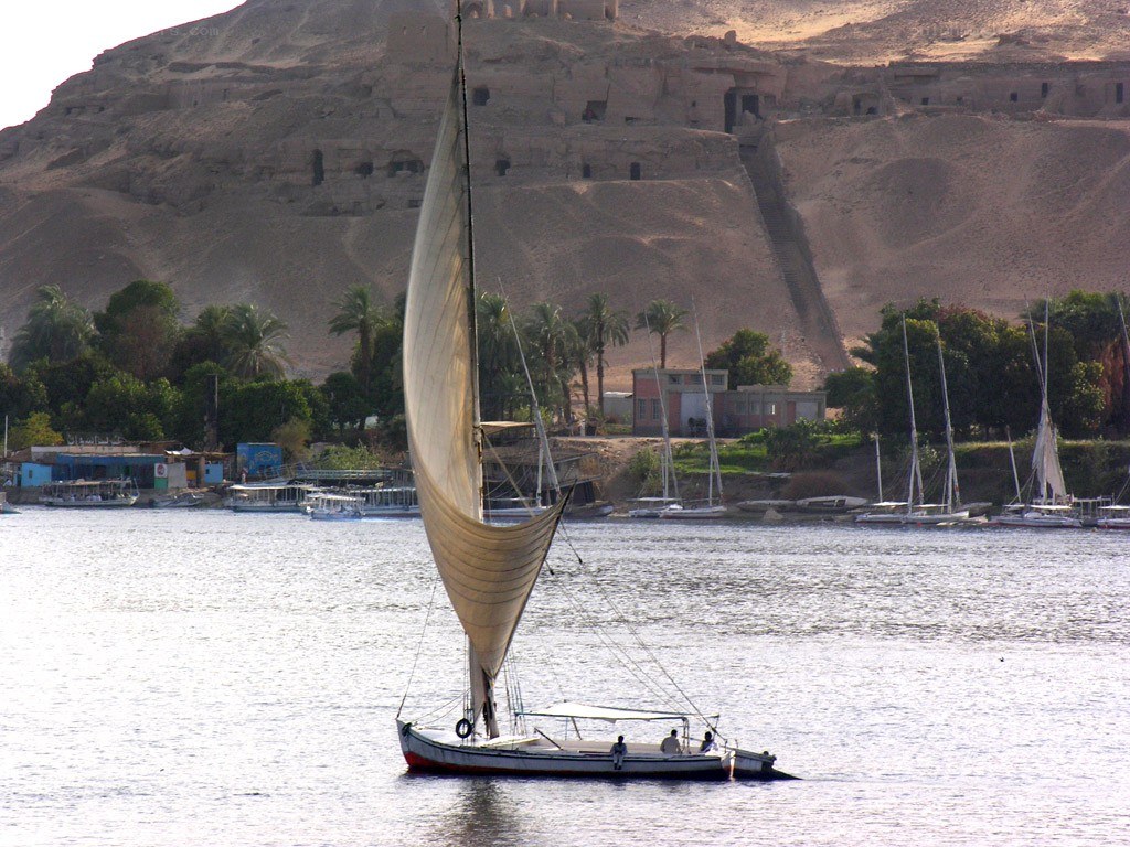 Felucca on the Nile River