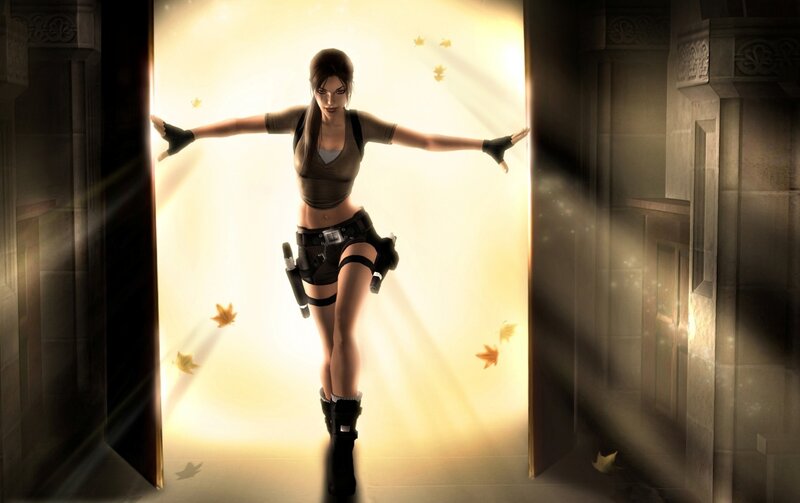 Female Adventurer in Doorway
