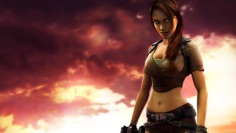 Female Adventurer — Red, Dramatic