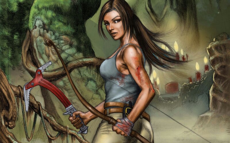 Female Adventurer with Axe