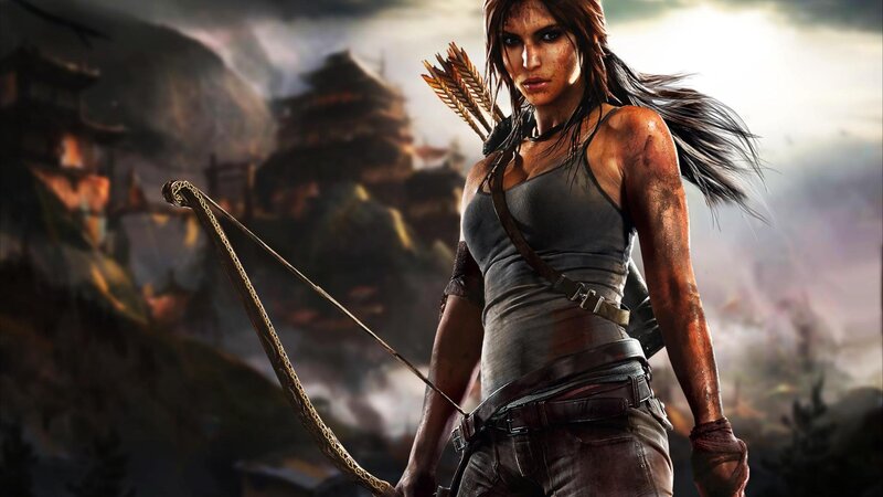 Female Adventurer with Bow — Gray, Dramatic, Afternoon