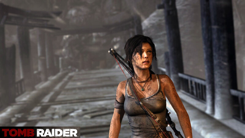 Female Adventurer with Bow — Gray, Tense