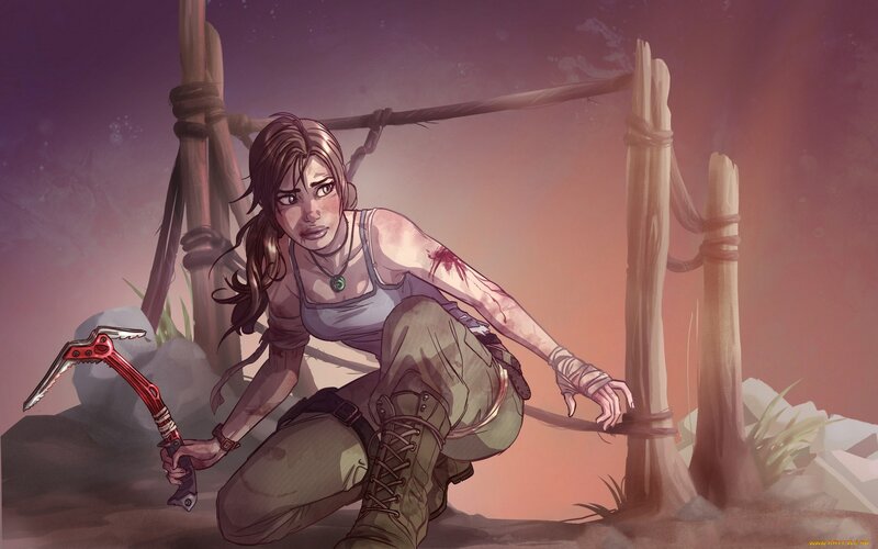 Female Adventurer with Ice Axe