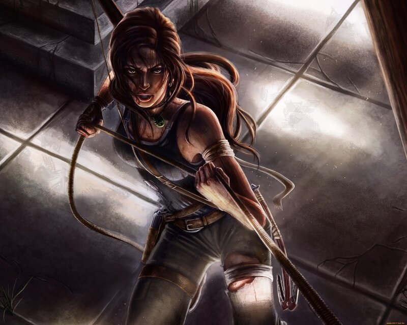 Female Adventurer with Rope