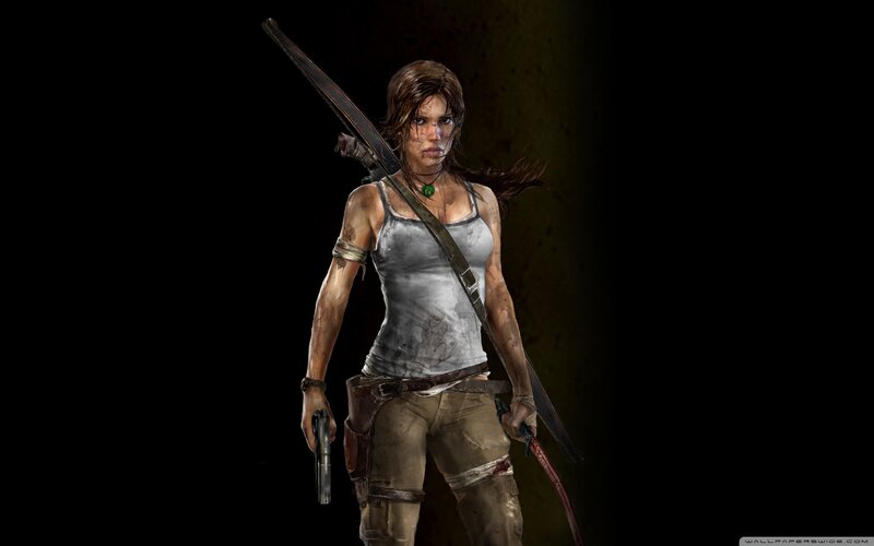 Female Adventurer with Weapons