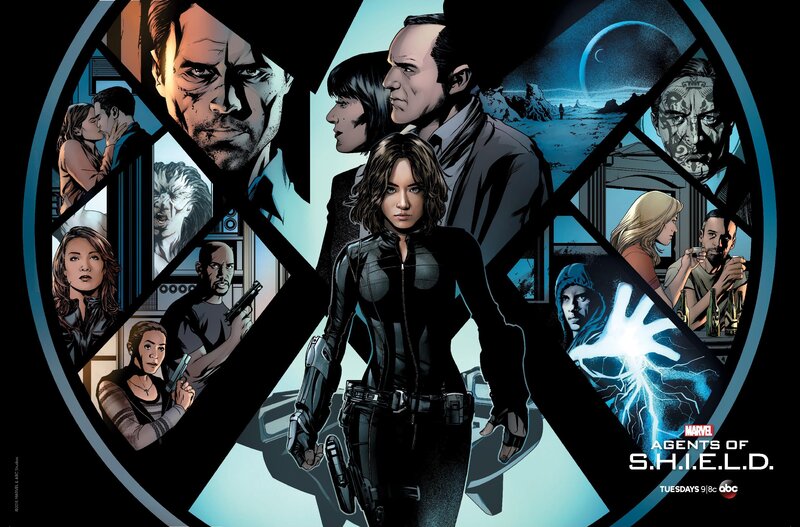 Female Agent in Black Suit — Dramatic