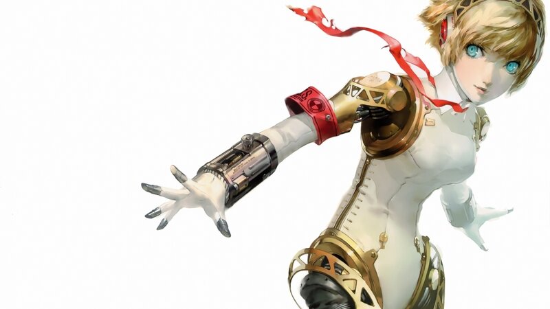 Female Android Character — White