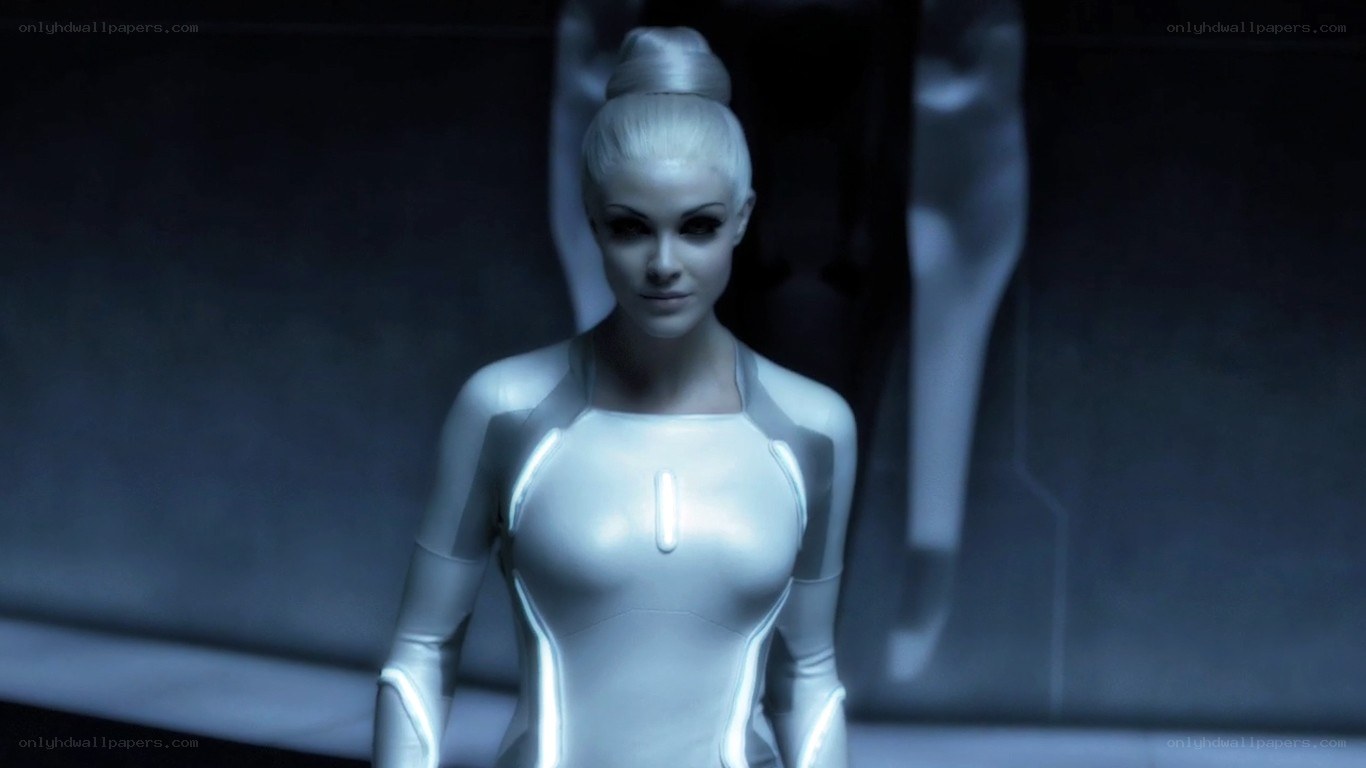 female android in futuristic suit