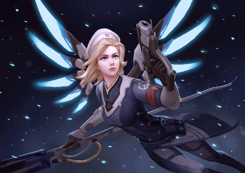 Female Angelic Soldier