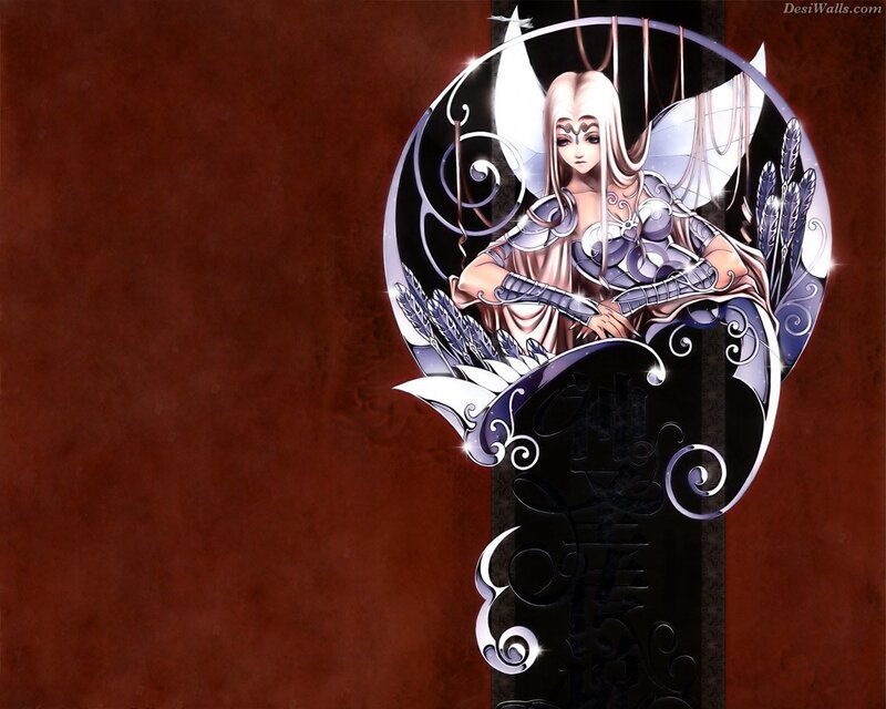 Female Angelic Warrior — Brown