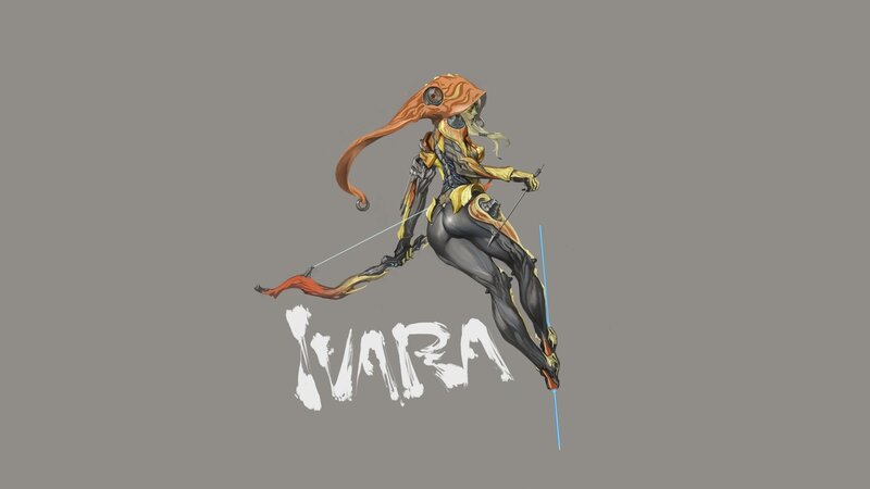 Female Archer Character — Gray