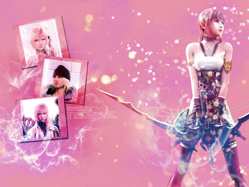 Female Archer Character — Pink, Dreamy