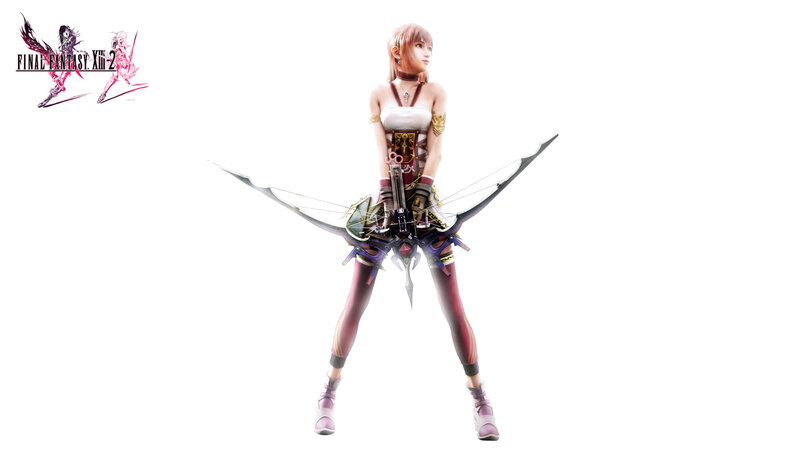 Female Archer Character — White, Neutral, 3d Render, Bow, Weapon