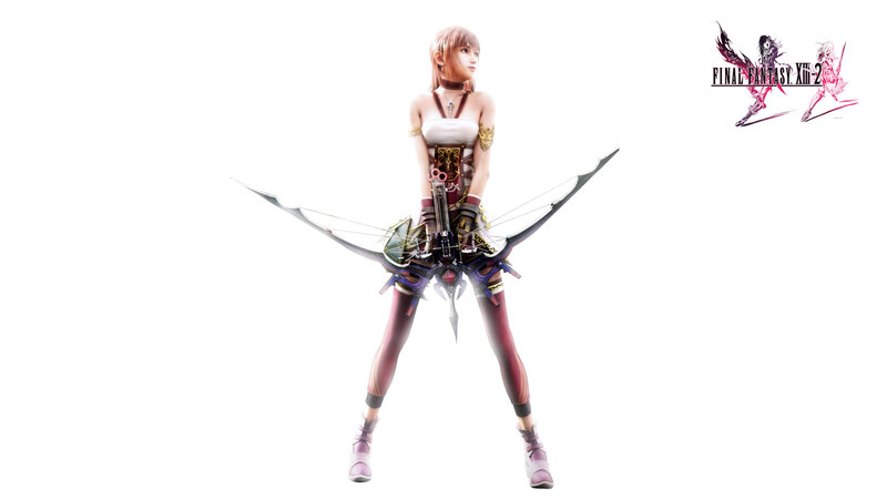 Female Archer Character — White, Neutral, 3d Render