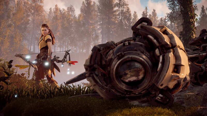 Female Archer in Forest — Green, Dramatic, Afternoon, 3d Render