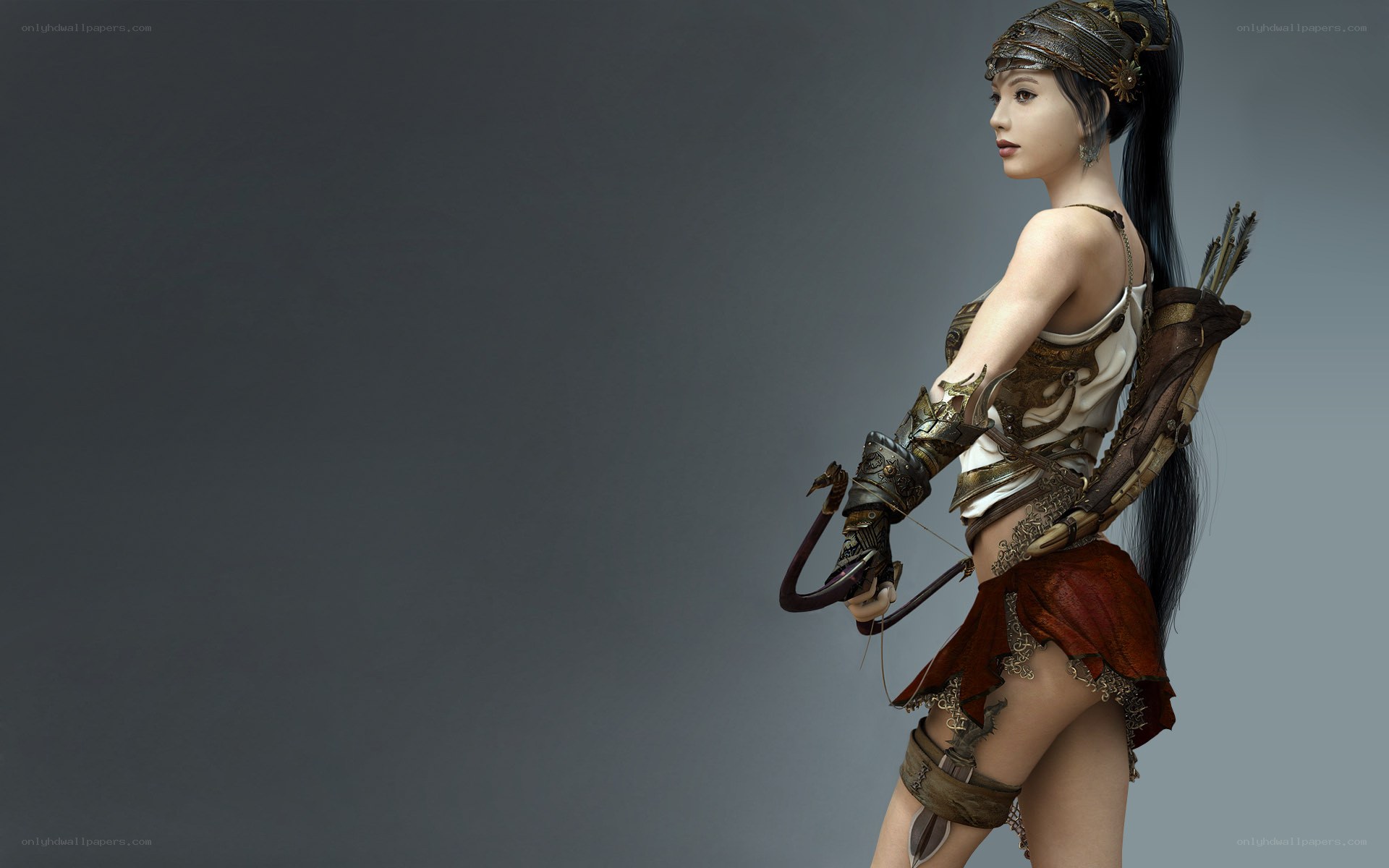 female archer warrior