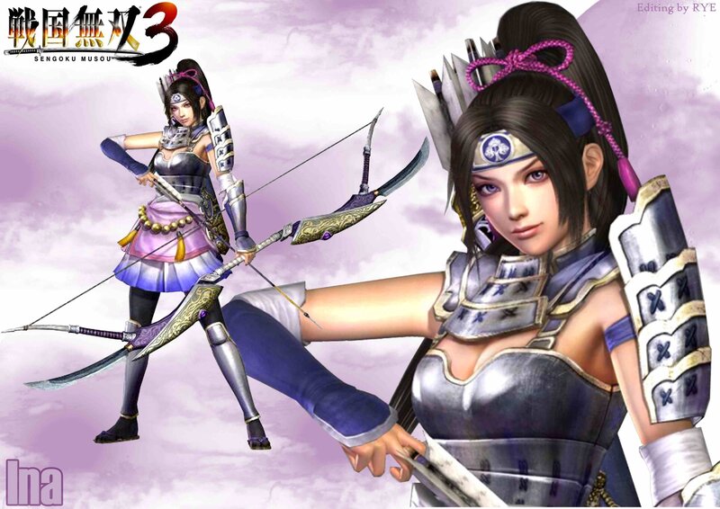 Female Archer Warrior — Purple