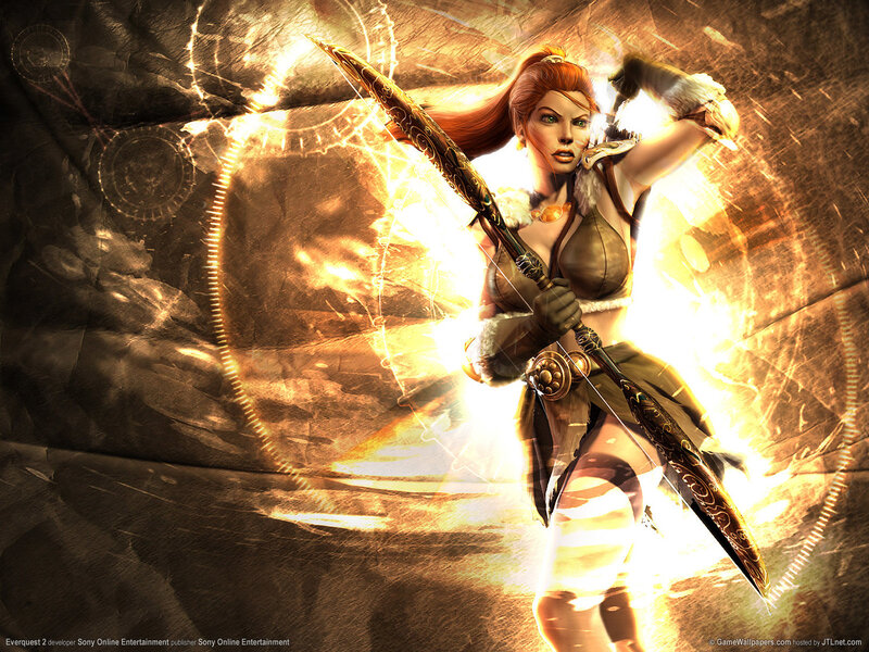 Female Archer with Bow — Gold