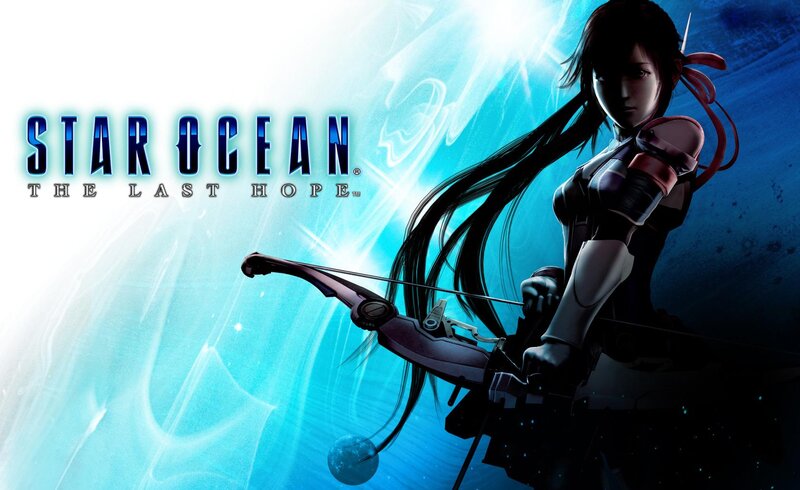 Female Archer with Long Hair — Blue