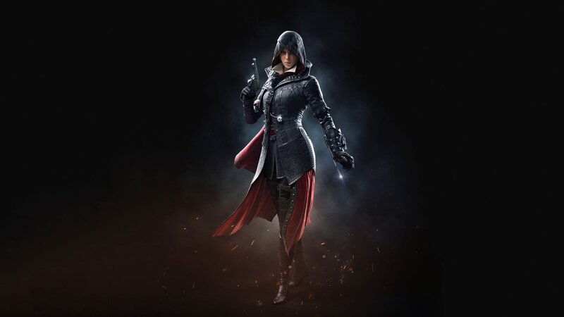 Female Assassin in Coat