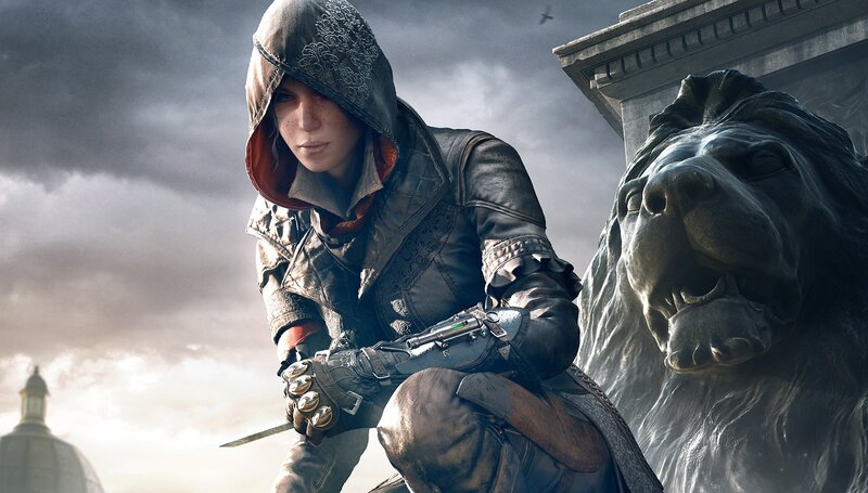 Female Assassin with Weapon
