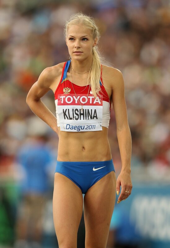 Female Athlete Standing