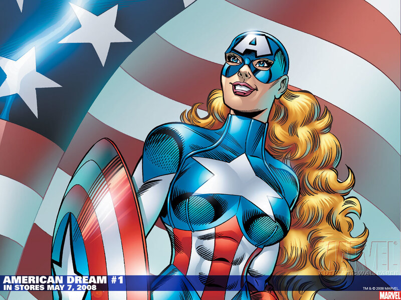 Female Captain America