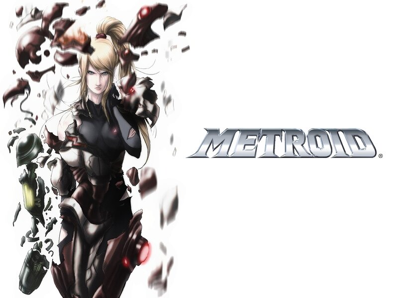 Female Character Breaking Through