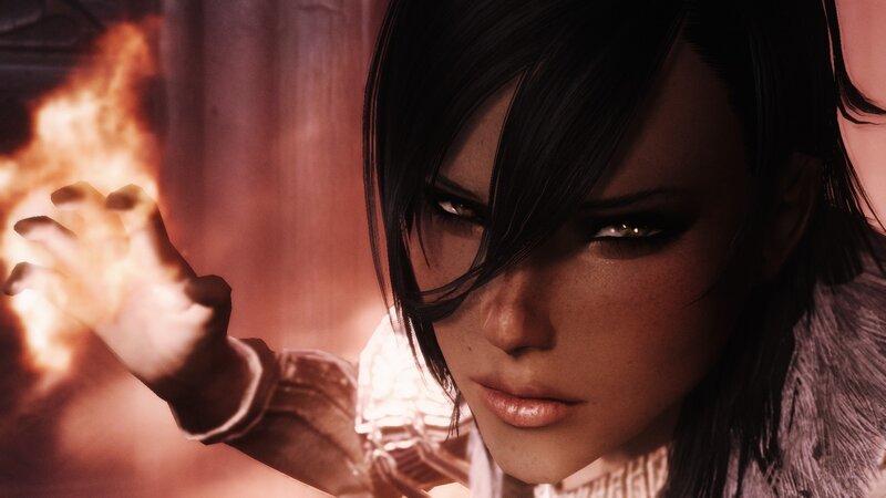 Female Character Casting Spell — Brown, Dramatic, 3d Render