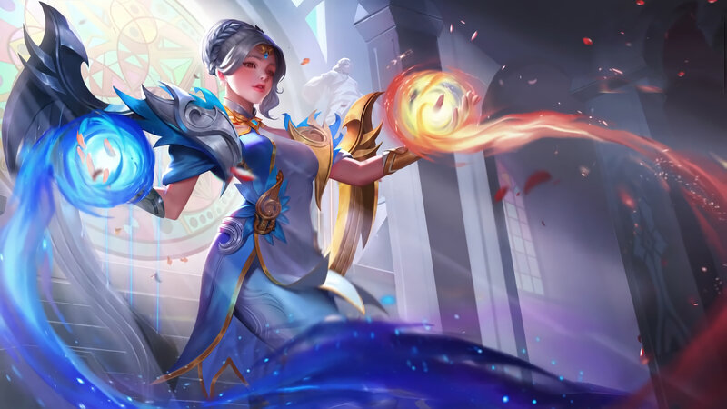 Female Character Casting Spells