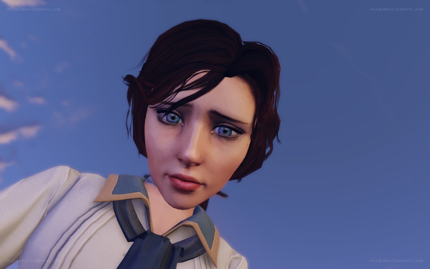 female character close-up