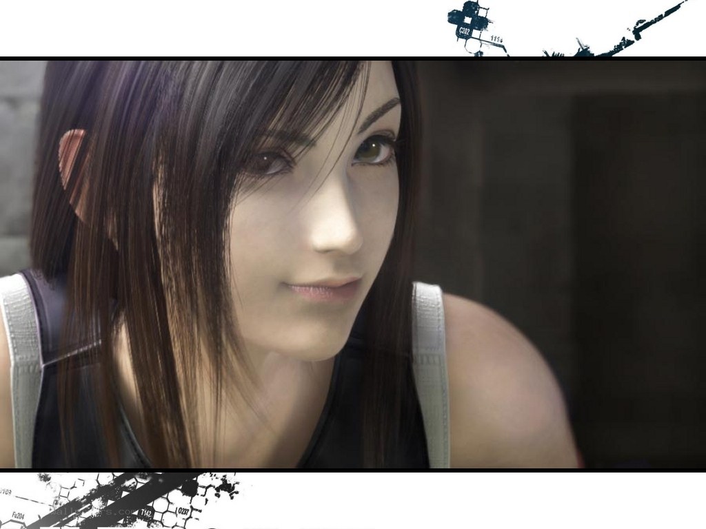 female character close-up