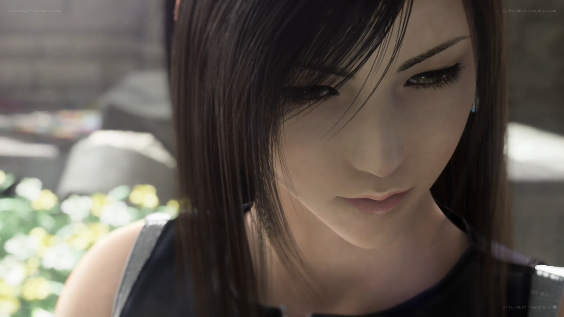 female character close-up