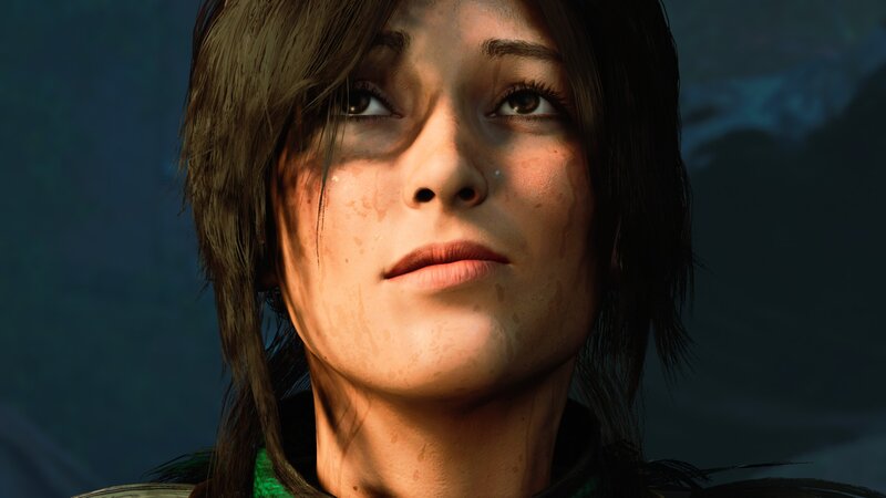 Female Character Face — Brown