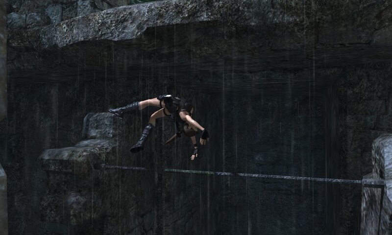 Female Character Falling