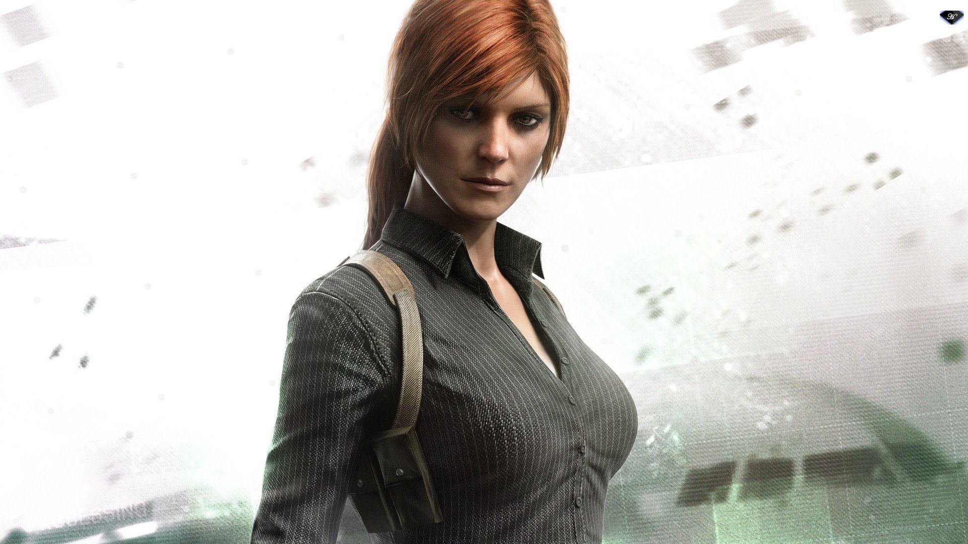 female character from video game