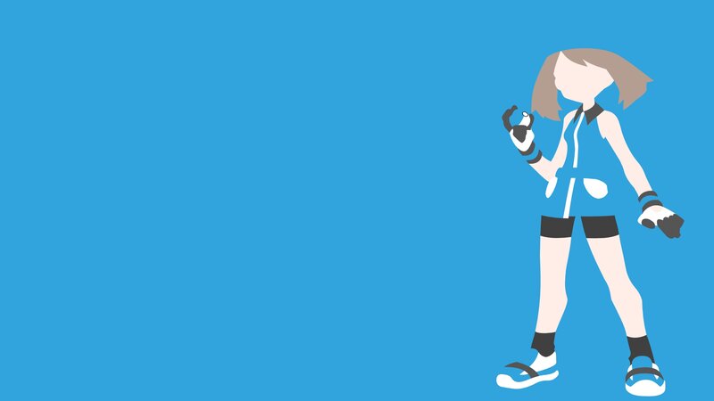 Female Character Holding a Ball