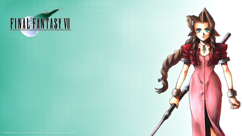 Female Character Holding a Staff
