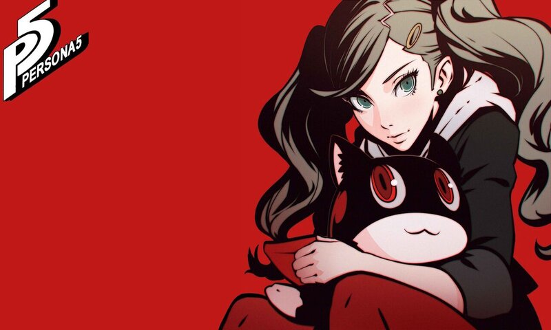 Female Character Holding Cat
