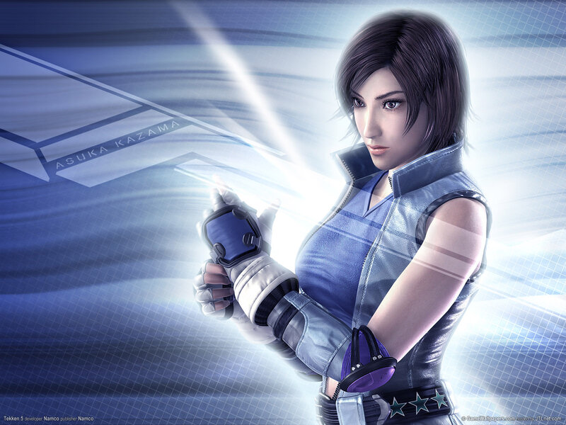 Female Character Holding Device — Blue