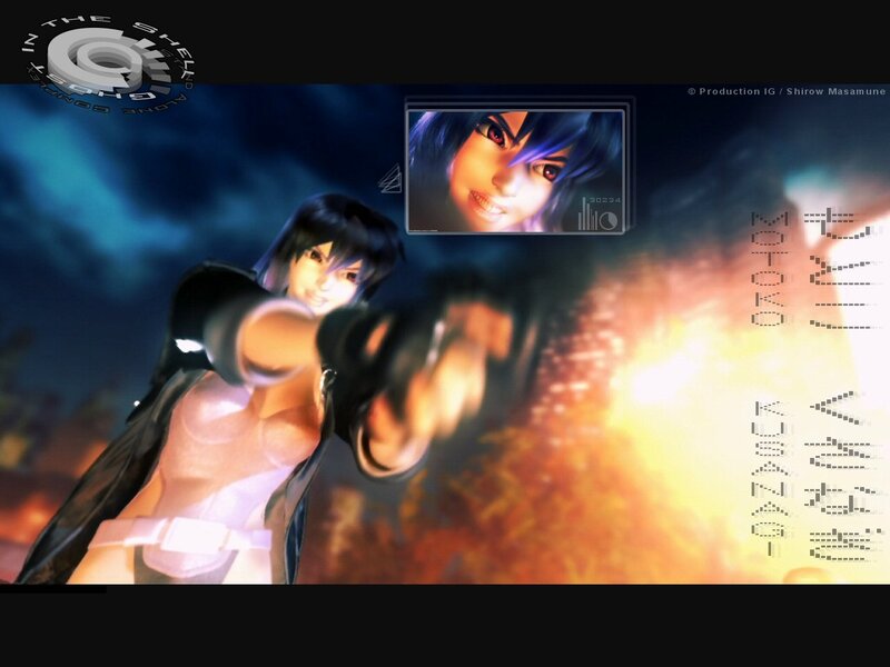 Female Character Holding Gun — Blue, Dramatic, Night, 3d Render