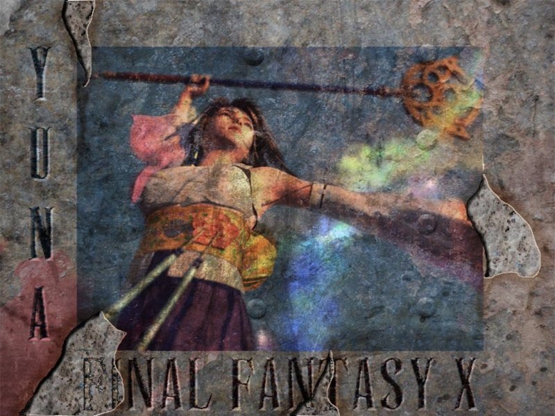 Female Character Holding Staff