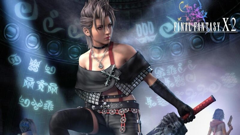 Female Character Holding Sword — Black, Dramatic