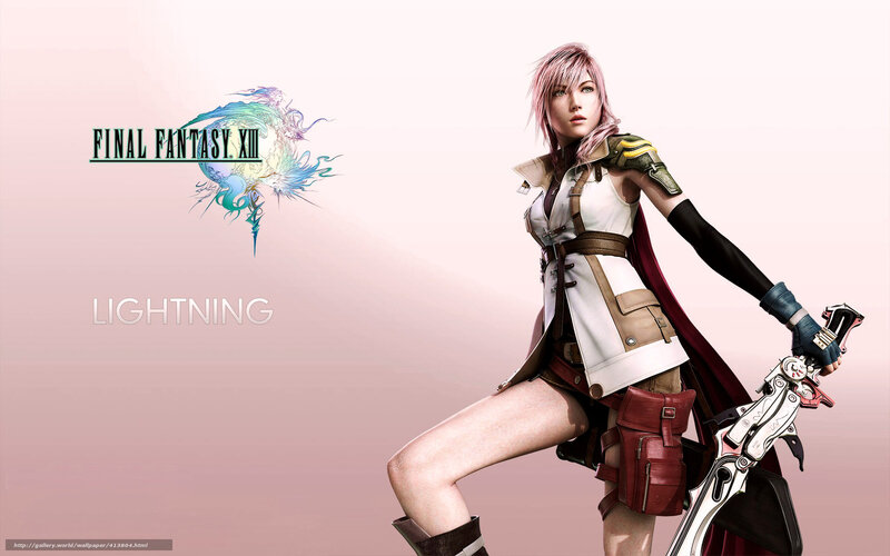 Female Character Holding Sword — Pink