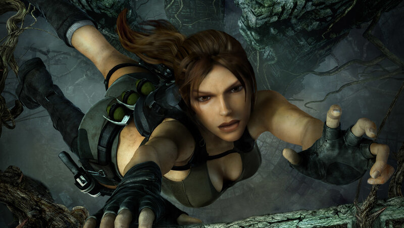 Female Character in Action — Brown, Dramatic