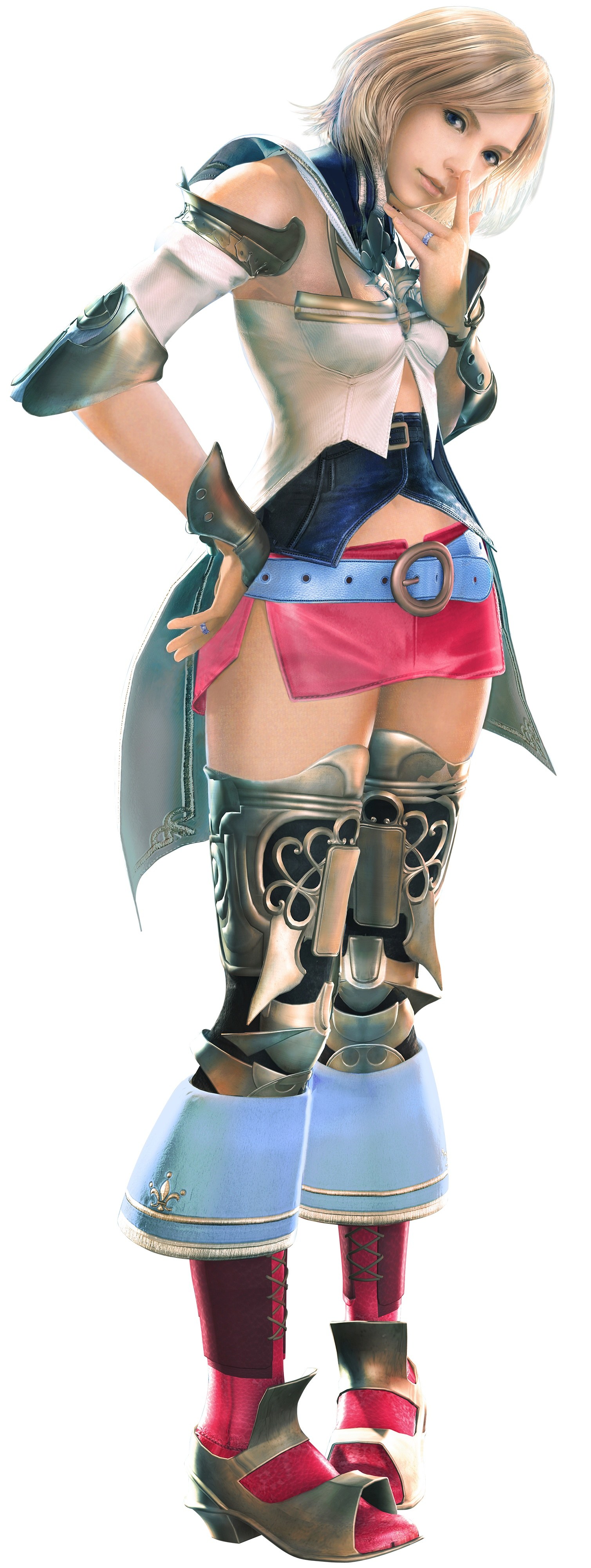 female character in armor