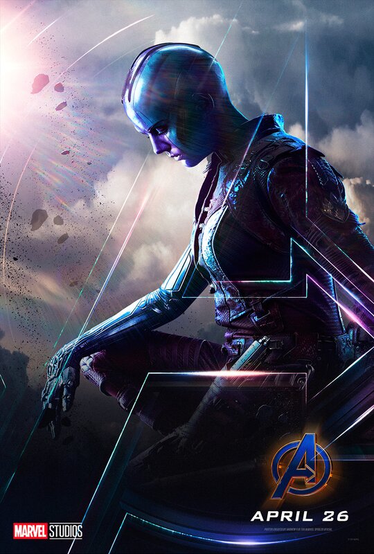 Female Character in Armor — Blue, Dramatic, Digital Art, Space Debris