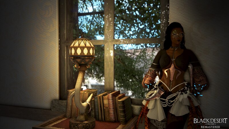 Female Character in Armor — Brown, Dramatic, Afternoon, 3d Render
