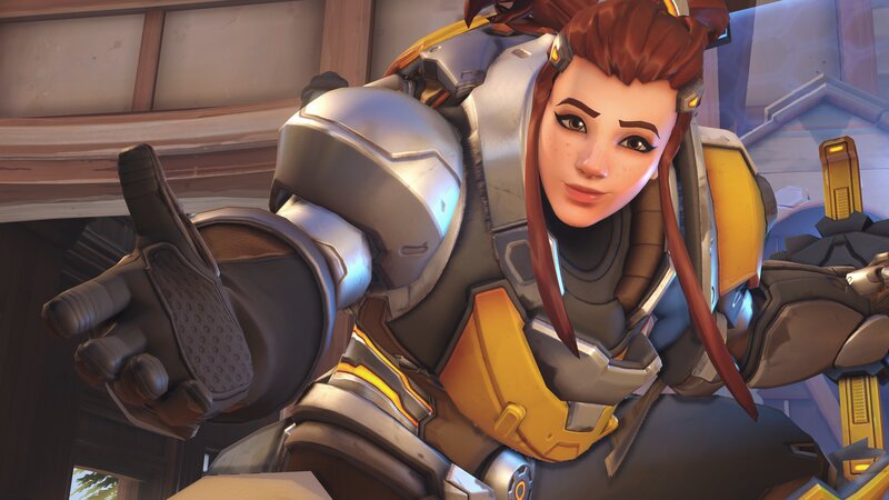 Female Character in Armor — Gray, Confident, 3d Render