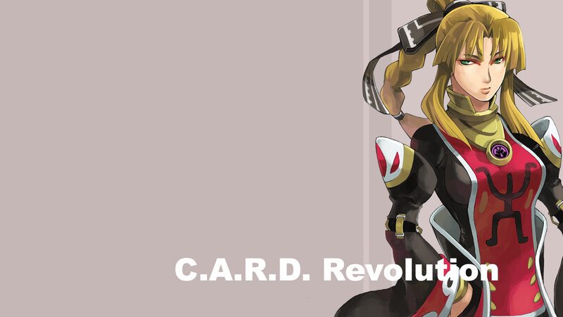 Female Character in Armor — Red, Serious